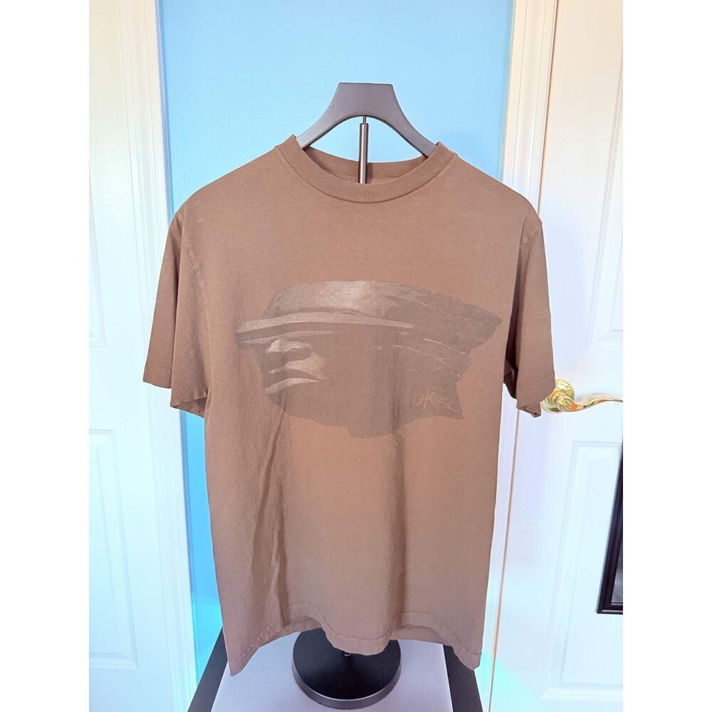Travis Scott Utopia C2 Tour T-shirt Authentic in Brown Size M Double Sided